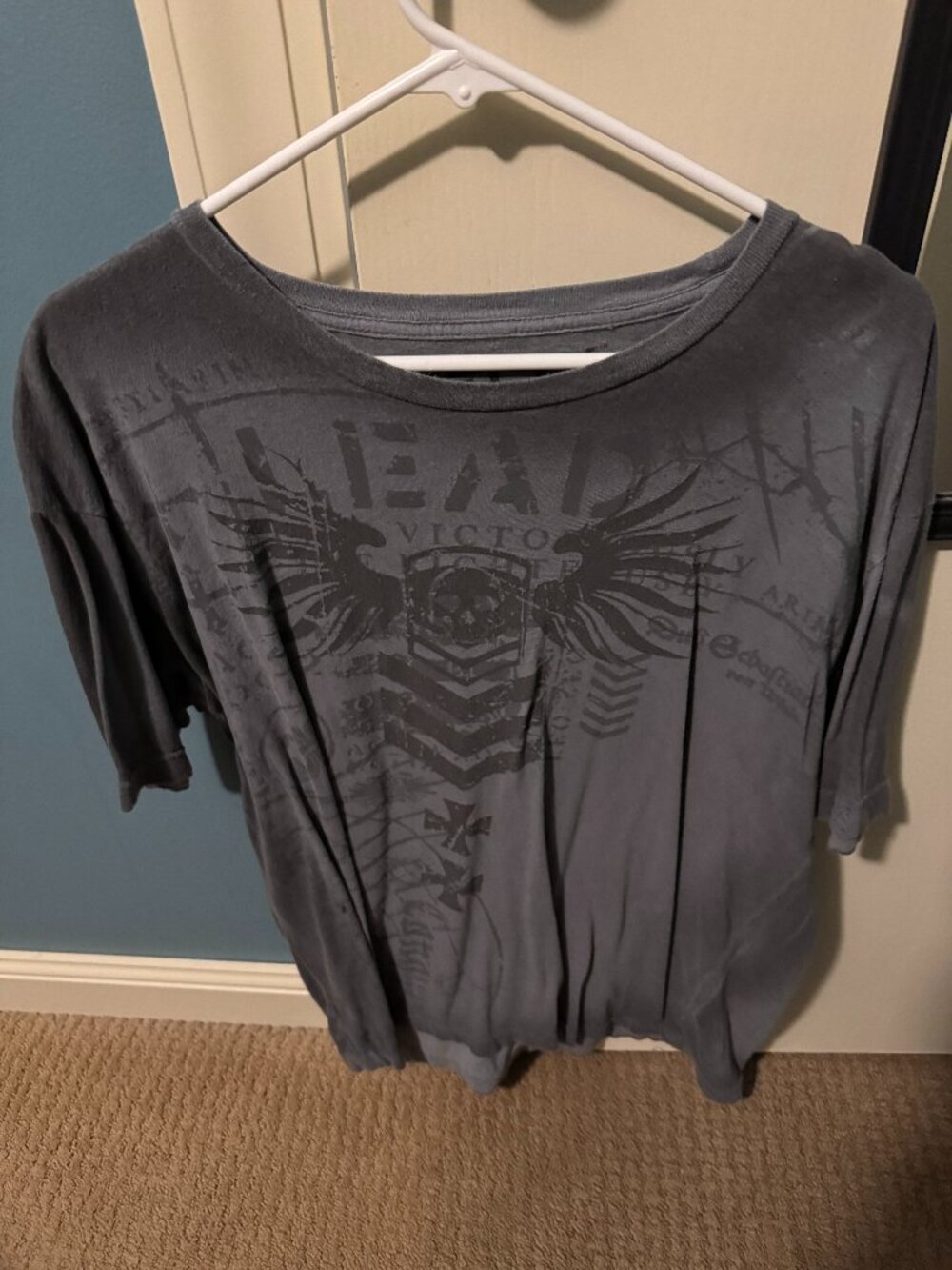Helix Grey Graphic T-Shirt XL